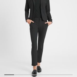 Straight leg suit pant